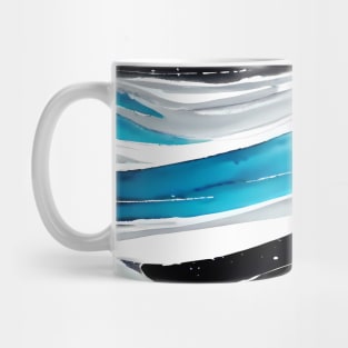 Abstract, Marble, Watercolor, Colorful, Vibrant Colors, Textured Painting, Texture, Gradient, Wave, Fume, Wall Art, Modern Art Mug